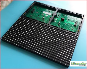 

free shipping DIY LED display 21pcs P10 outdoor SMD red Led Module +power supply+wifi controller