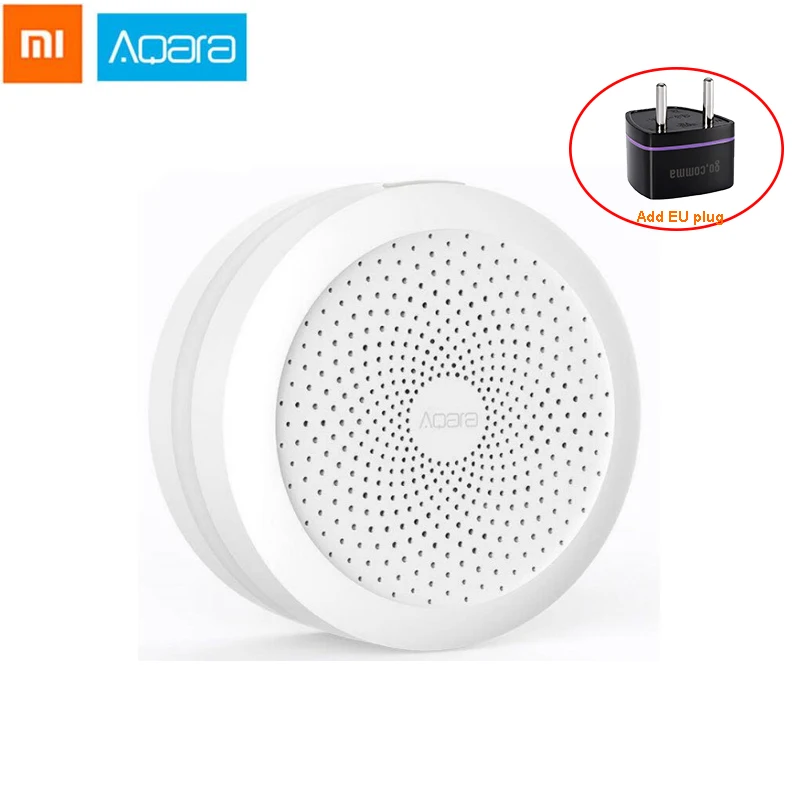 Беспроводные смарт шлюзы AQara ZHWG11LM Zigbee для домашней автоматизации с Wi Fi умным