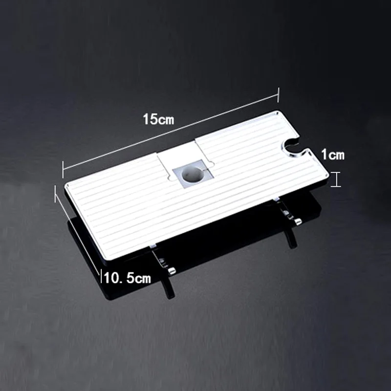 ABS душ Caddy полка для ванной комнаты ванна шампунь полотенце лоток одноярусная душевая головка держатель Регулируемая душевая штанга подвесная стойка