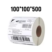 Термоэтикетки, совместимые с доставкой, адрес интернет, почтовые Сменные этикетки для Dymo Labelwriter 4XL принтер 100*100 мм 500 шт