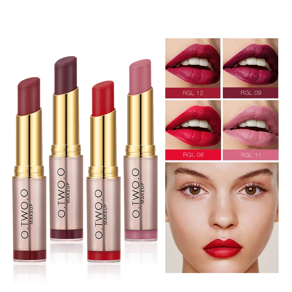 

20 Colors Make Up Matte Long Lasting Lipstick Full Professional Tint Sexy Red Lipstick For Woman Easy To Wear Lipgloss Cosmetic