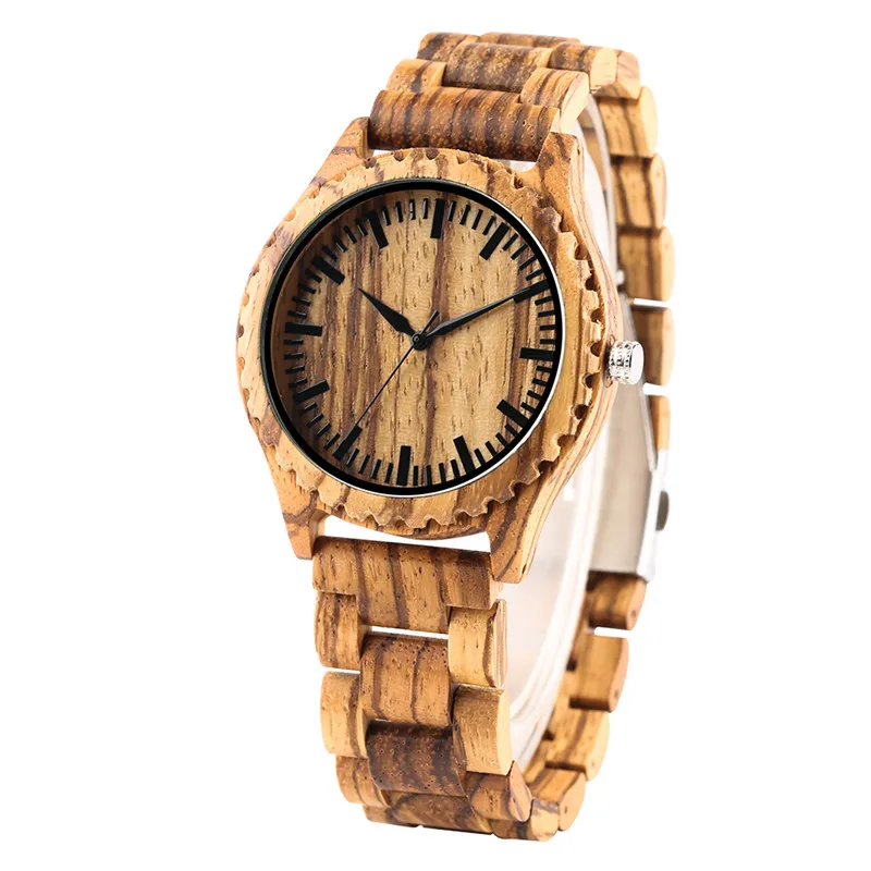 

Timekeeper Relogio Feminino Mens Watches Top Brand Luxury Exquisite Quartz Wooden Watches Fashionable and Artistic Wooden Watch