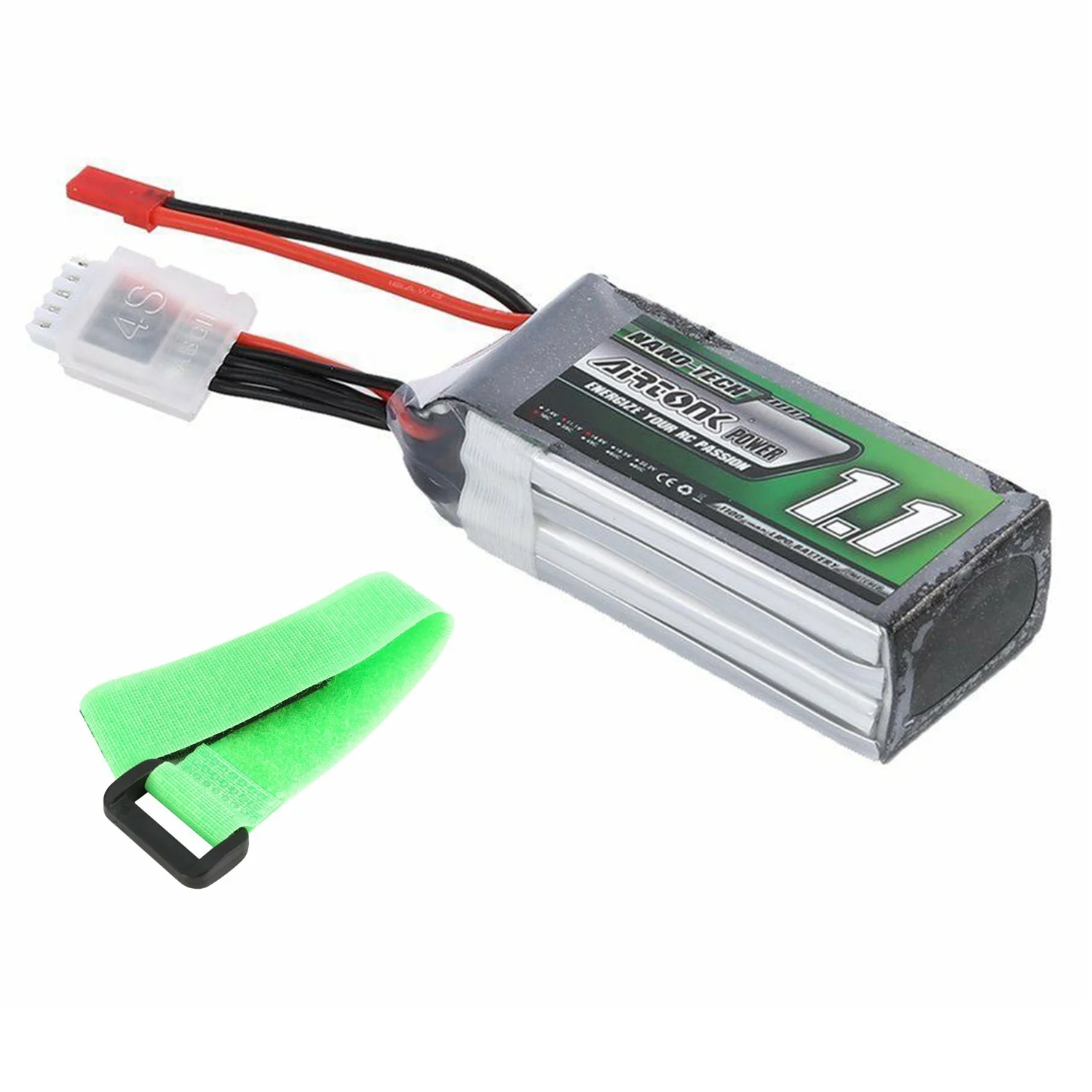 Airtonk 14,8 V 1100Mah 30C 4S 1P Lipo батарея Jst разъем для радиоуправляемого дрона автомобиля