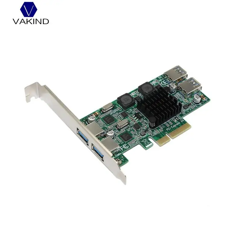 

2019 U3201 PCI-E to USB3.0 Expansion Adapter Card High Speed NEC720201 Chip for PC Desktop Computer