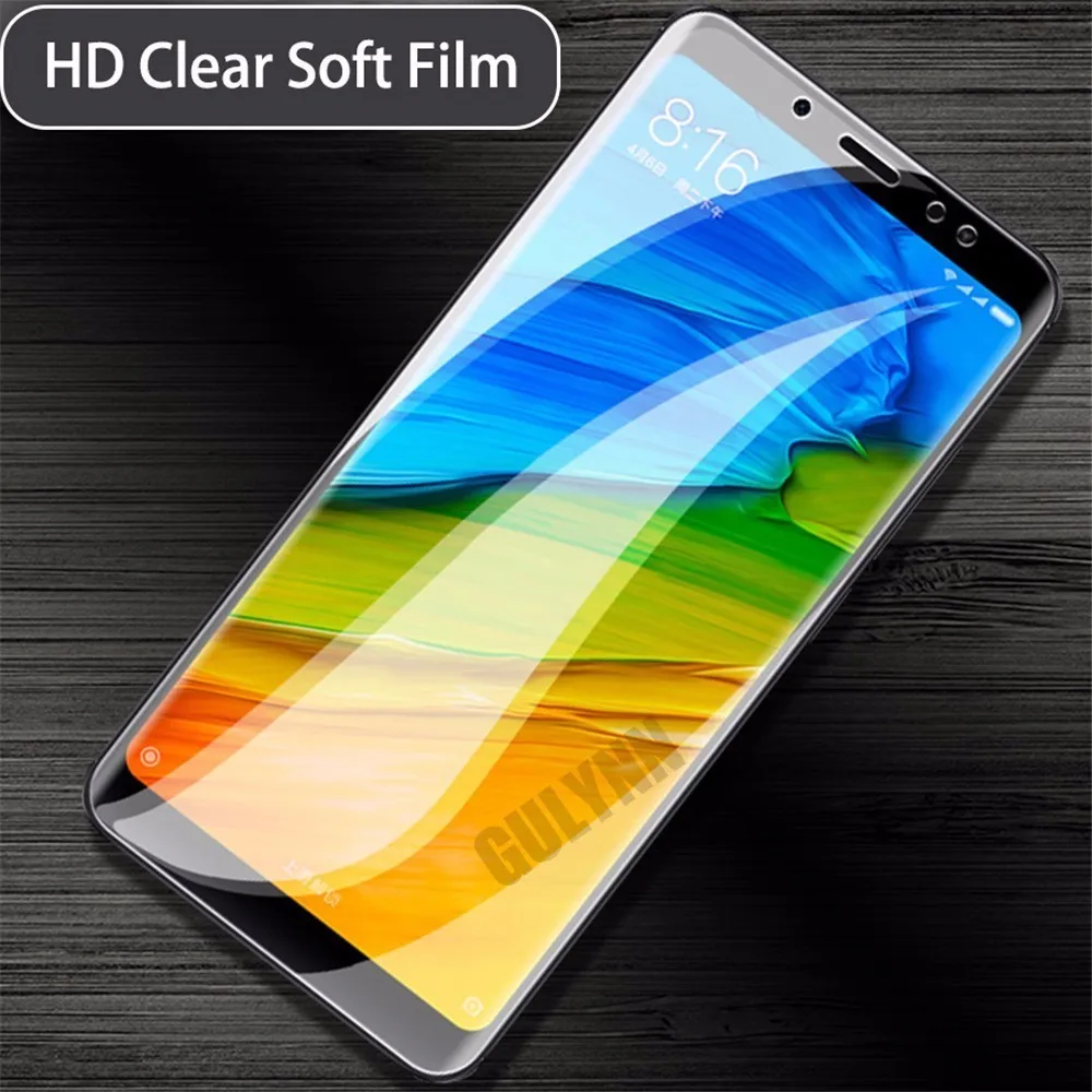 Гидрогелевая пленка 10D с полным покрытием для Xiaomi Redmi Note 8 T 9 9S 7 4X защитная экрана