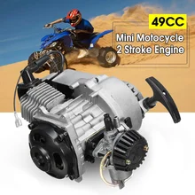 49cc 2-х тактный двигатель CDI рекламный выдвижной ручной запуск двигателя двигатель для карманного велосипеда мини Dirt Bike ATV Скутер