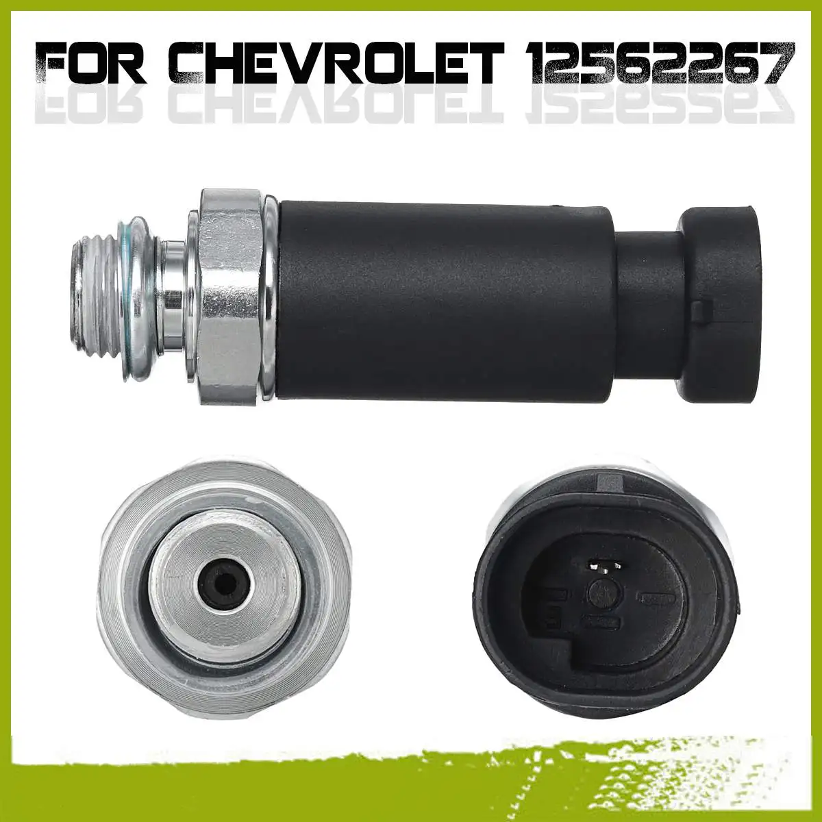 

NEW Oil Pressure Sensor Switch with Metal Gauge Spacer for Chevrolet 12562267 Auto Pressure Switch Sensor 83mm Replacement Part