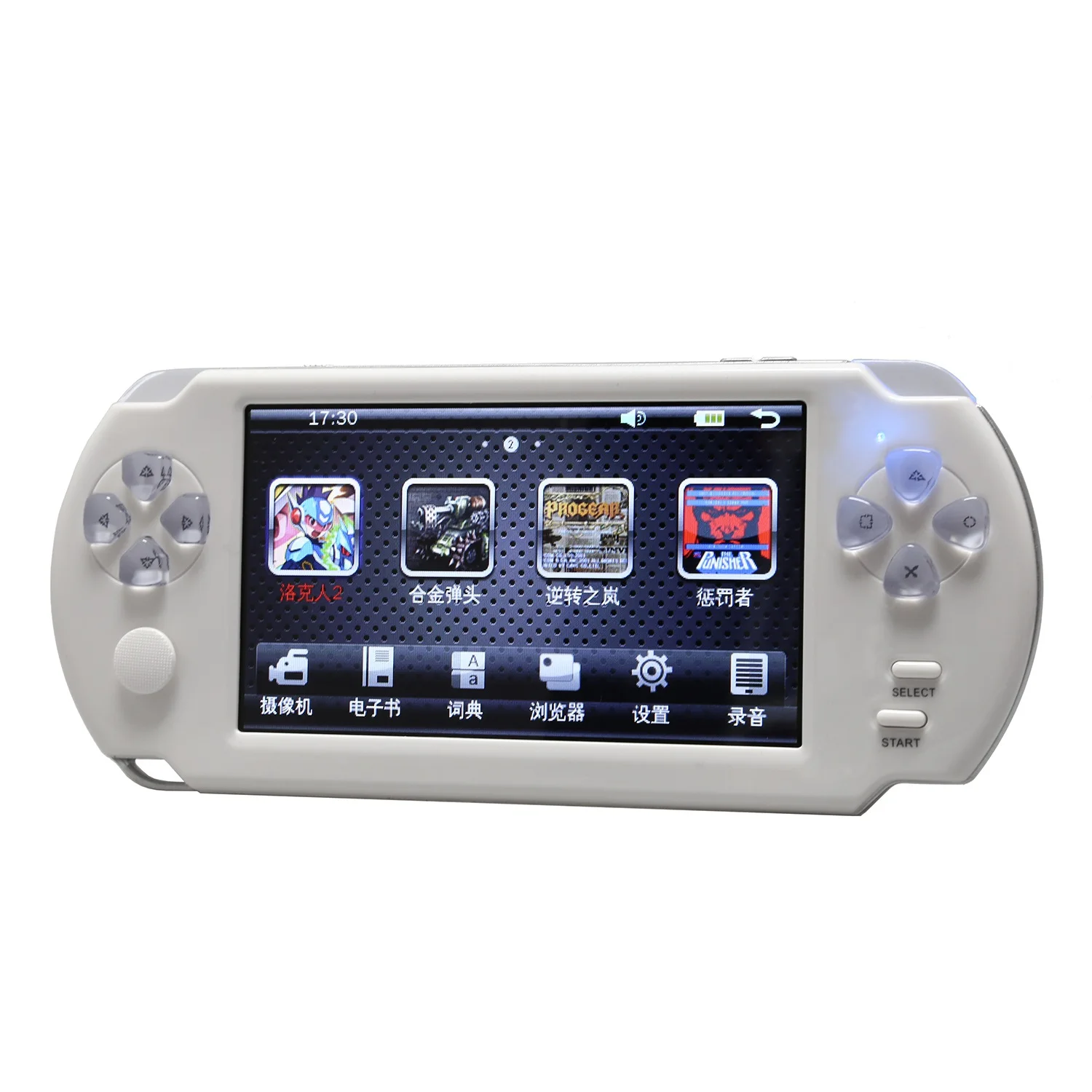 Powkiddy 5,1 дюймов Ретро Игровая приставка с джойстиком Ручной игровой плеер семейный ТВ Ретро видео консоли с записью фото MP3 Vid