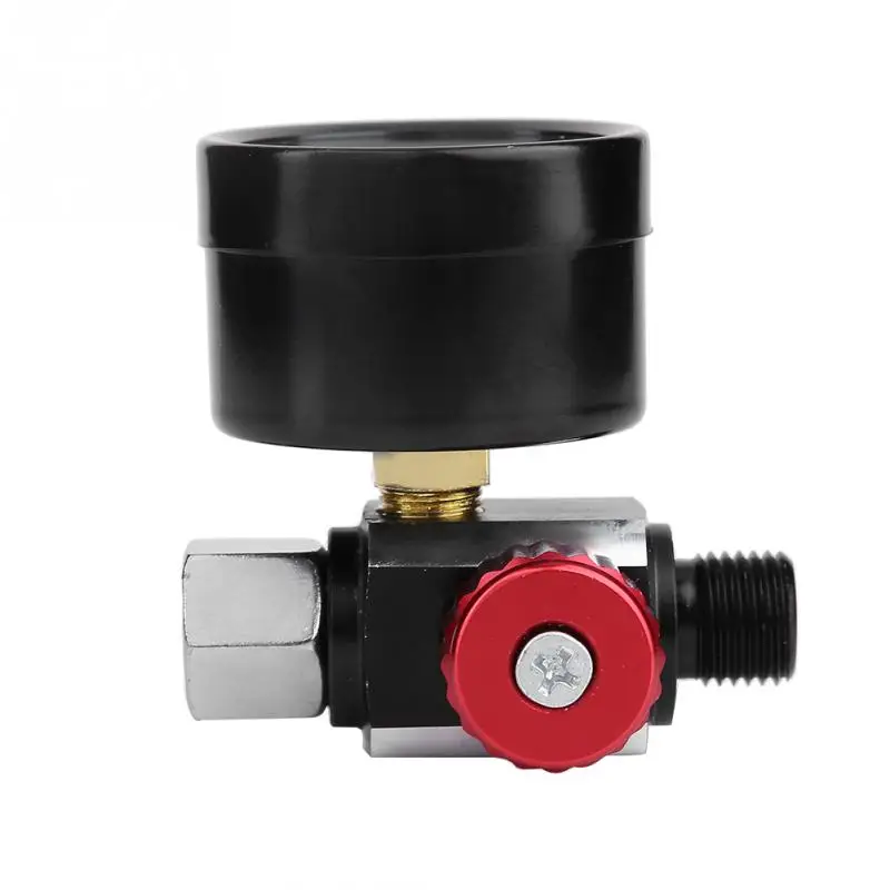 

1/4'' BSP Auto Spray Gun Air Regulator With Pressure Gauge Diaphragm Control DH