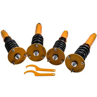 Coilover комплект регулируемых амортизаторов для Toyota celsior XF10 подходит Lexus LS400 1UZ FE UCF10 90