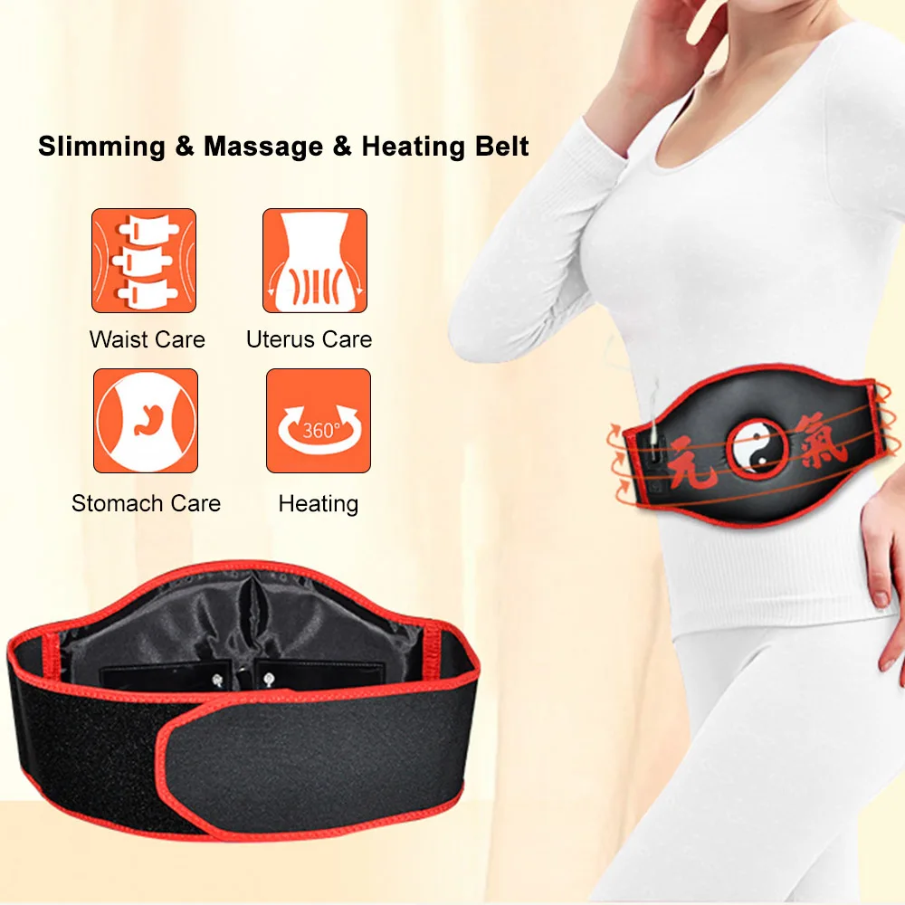Electric Acupuncture Tens Stimulate Waist Massager Abdominal Muscle EMS