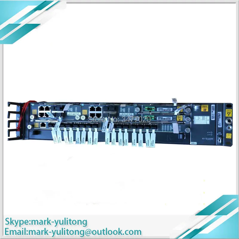 

AN5516-04 PWRD*2 HSUC*2 GPON EPON 2U Mini OLT DC Power with 1*GCOB C++ equipment Optical Line Terminal