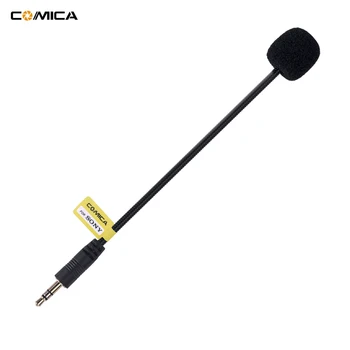 

COMICA CVM-GM-C2 3.5mm Microphone Input Line Cardioid Polar Pattern Cable for Sony Wireless Microphones for Vlogging Recording