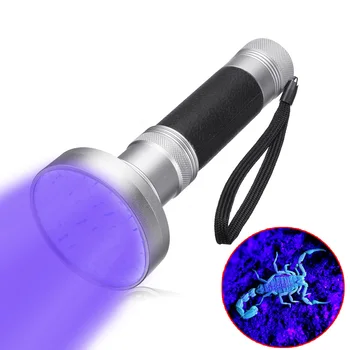 

XANES U04 100 LEDs Violet Portable Ultraviolet Light Purple Light Multi-function Brightness Detector Lamp Light Torch Waterproof