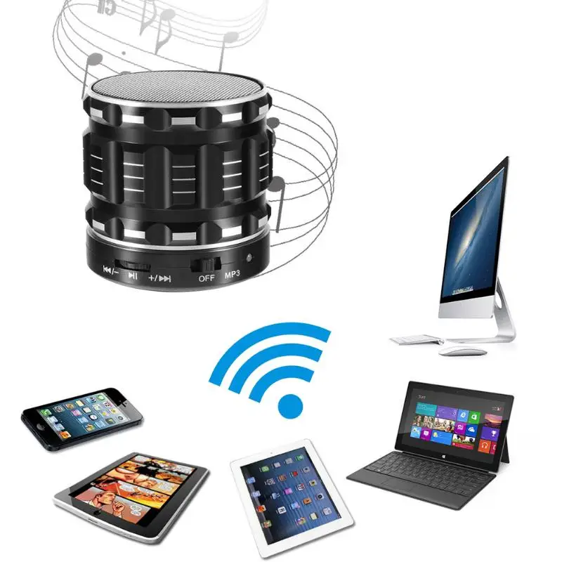 Многофункциональный мини беспроводной bluetooth динамик музыкальный плеер для Android