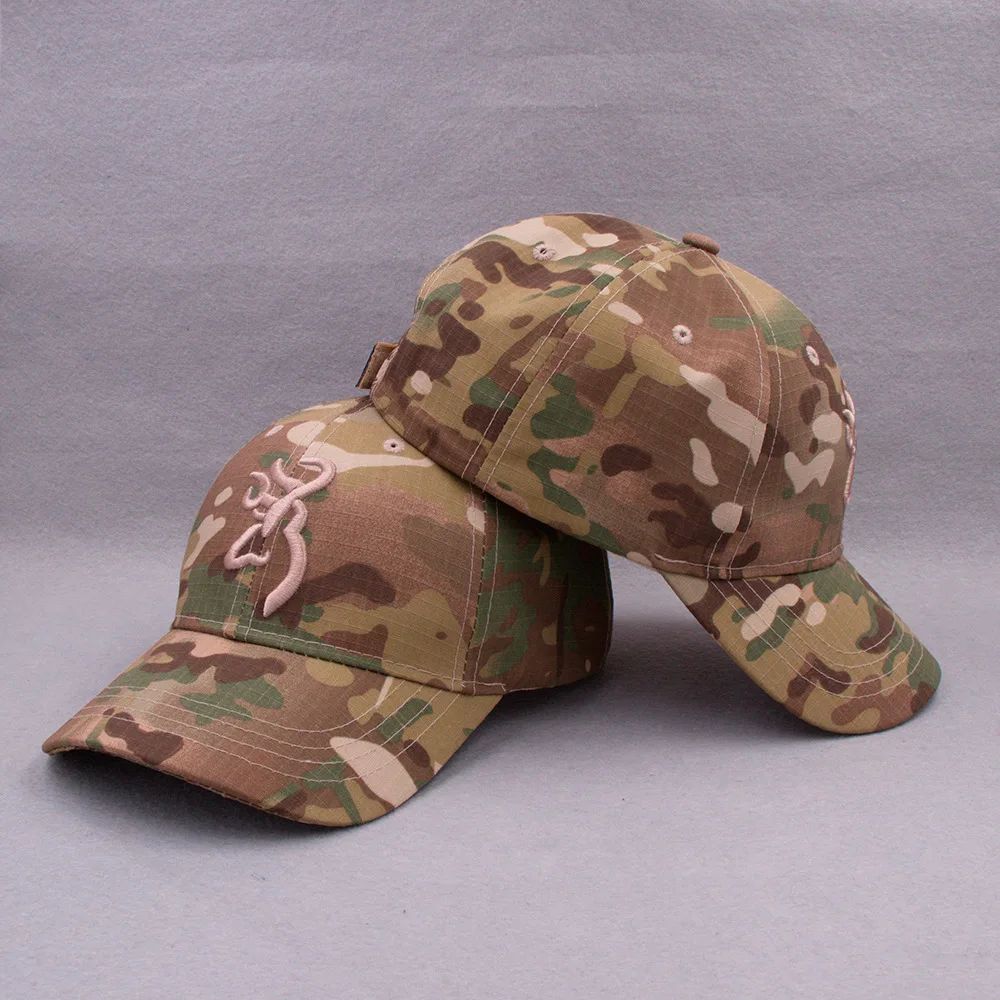 Модная камуфляжная кепка унисекс Browning, бейсболка s для женщин и мужчин, хлопковая уличная охотничья Кепка, солдатские тактические шапки