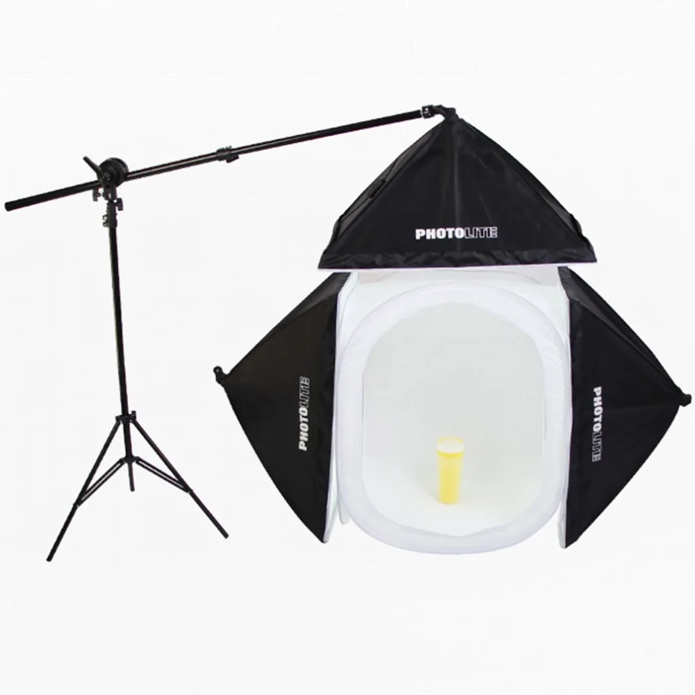 

Studio 40*40cm Round Washable Foldable Photo Studio Shooting Tent Light Softbox Box Kit With 4 Seamless Backdrops Contexts