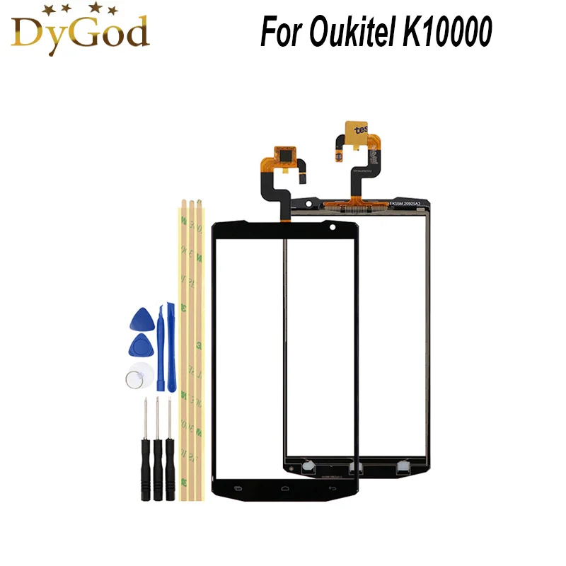5 дюймов для Oukitel K10000 сенсорный экран стеклянная панель 100% гарантия Сенсорный