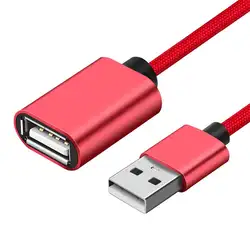 Высокая скорость мужчин и женщин USB 2,0 удлинитель подключения данных Провода Горячие