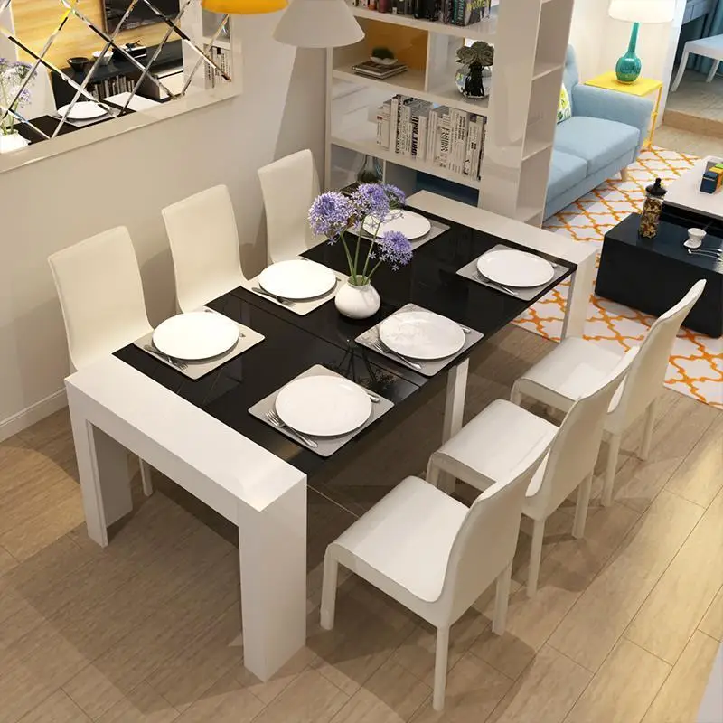 Kitchen Salle Manger Moderne Tavolo Redonda Eet Tafel Yemek Masasi Dinning Set A Langer Desk Mesa De Jantar Tablo Dining Table