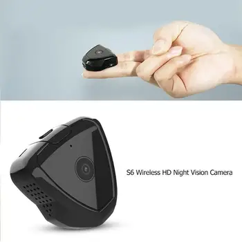 

S6 Mini WiFi IP Camera Motion Sensor 720P Night-Vision Magnetic Clip Cam