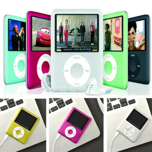 

Mini Digital MP3 MP4 Player 1.8" LCD Screen Video Game Movie Radio FM 3th