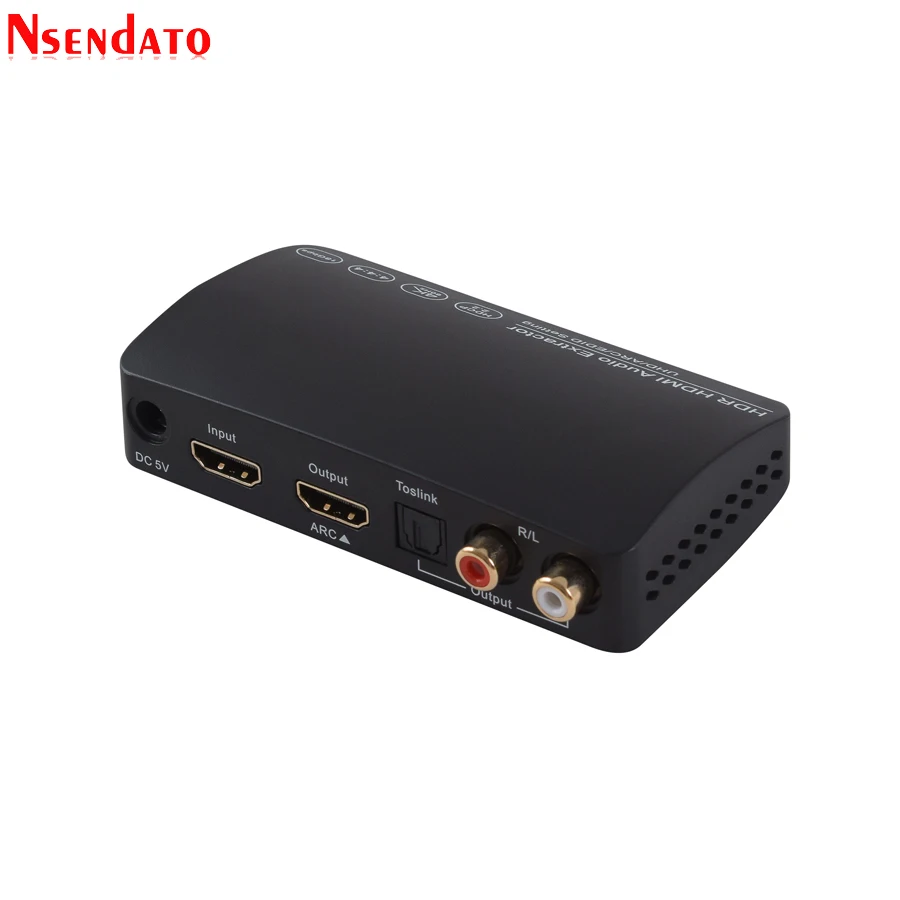 1 в выход 4K HDR UHD HDMI аудио экстрактор коммутатор 4k 60HZ адаптер с ARC EDID для PS4 DVD