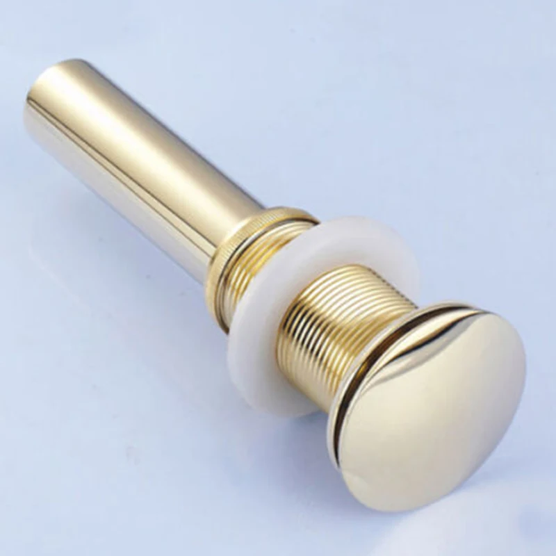 

1xBasin Sink Tap Push Pop Up Click Clack Waste Plug Drain Wastewater Seal Useful