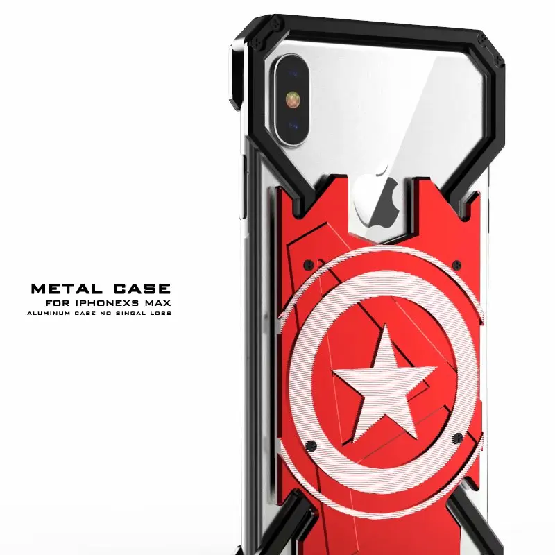 

New Aluminum Metal Bumper Shockproof Case For iPhone XR XS Max Protective Cover Case For iPhone Xs Max 6.5