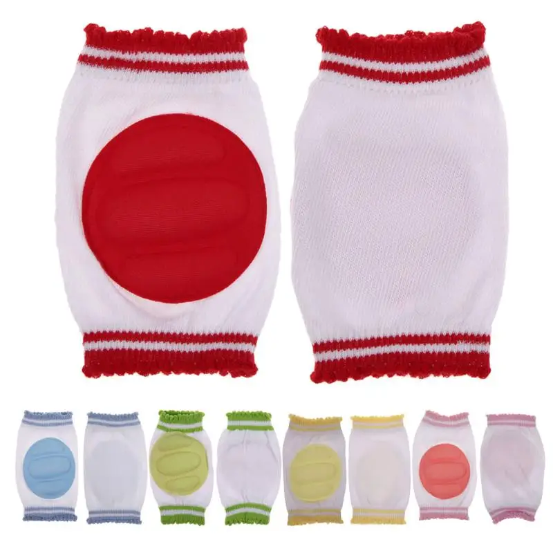 

1 Pair Baby Knee Protection Pads Cotton Leggings Warmers Safety Crawling Elbow Cushion Baby Knee Protectors for Children Kids