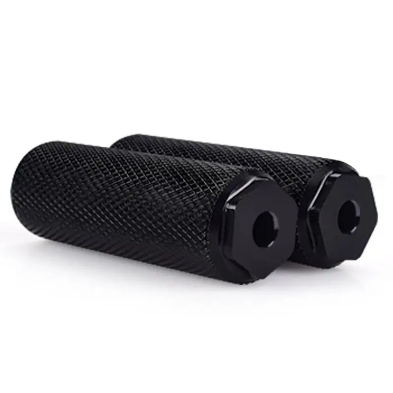 

MTB Bike Aluminum Pedal Anti-Slip Front Rear Axle Footrest Foot Picks BMX Cylinder Lever Bike Accessories