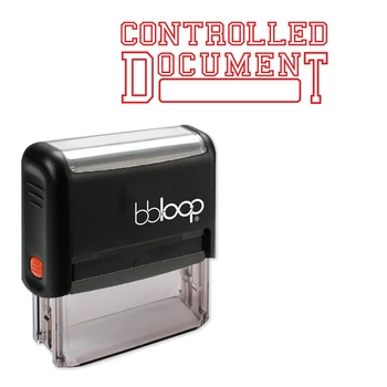 

Bbloop Controlled w/college Style Font and Design Self-Ink
