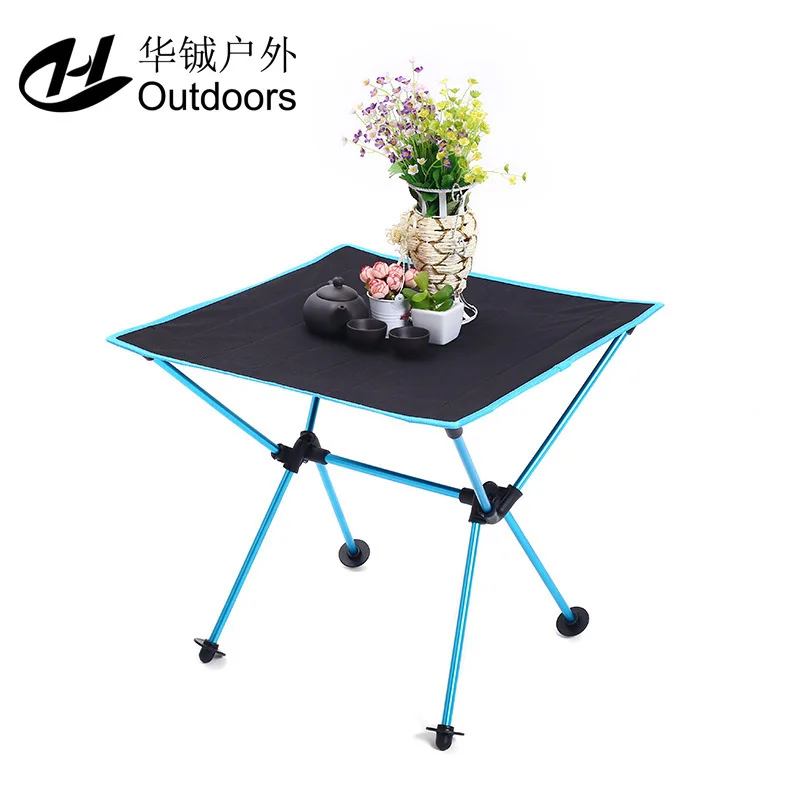 

Outdoors Fold Table Oxford Cloth Aluminium Alloy Light Barbecue Table Portable Camp Fold Table New Arrivals