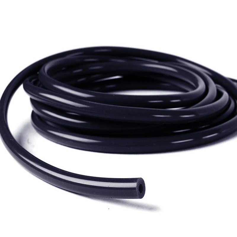 ユニバーサル6ミリメートル1 4 車シリコンバキュームホース チューブパイプ赤黒車の交換パーツ新 Hoses Clamps Aliexpress