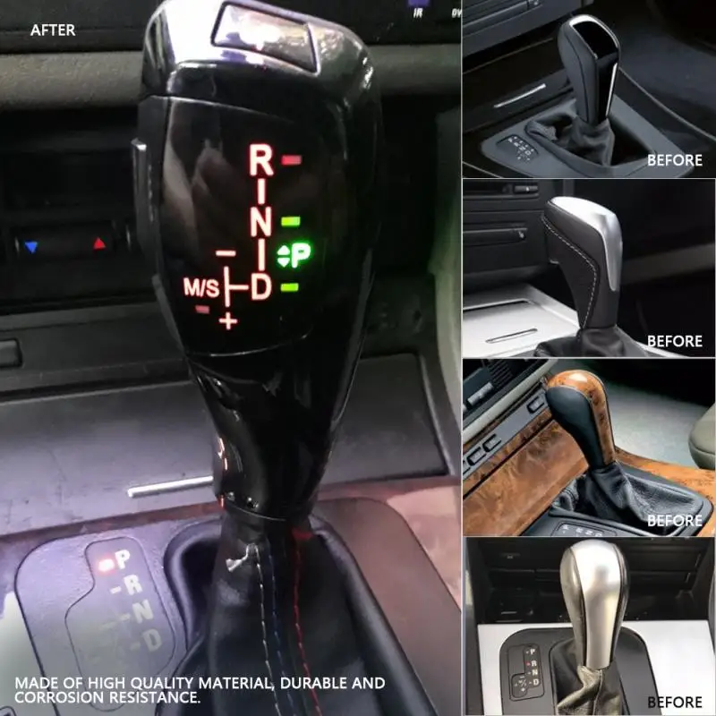 Для BMW модификация автомобиля LHD автоматическая светодиодная ручка переключения
