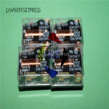 

LANBOFFSETPRESS G6C-2117P-US relay Mitsu Diamond V3000 original relay 24VDC Mitsu machine parts