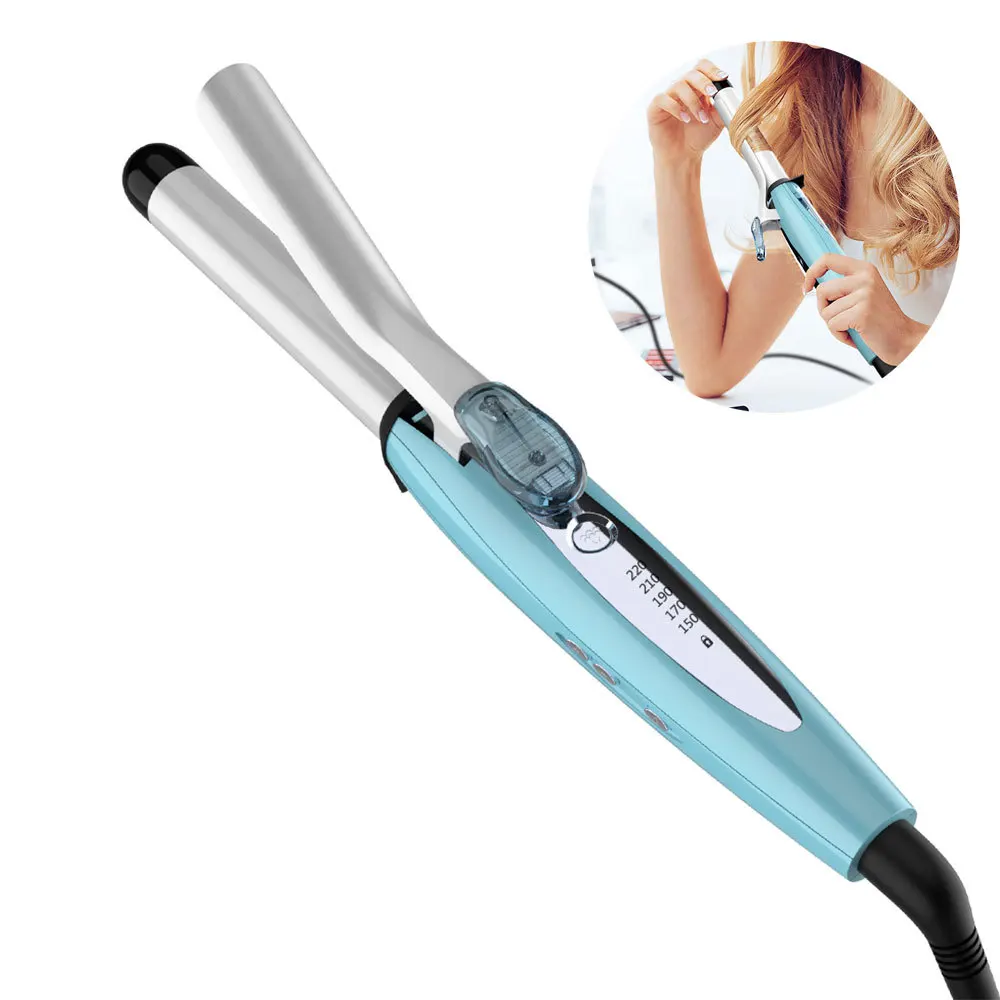 

1 Inch Cold Mist Steam Hair Curler Hydra Care Technology Professional Instant Heat Tourmaline Ceramic Hair Curling Iron Wand