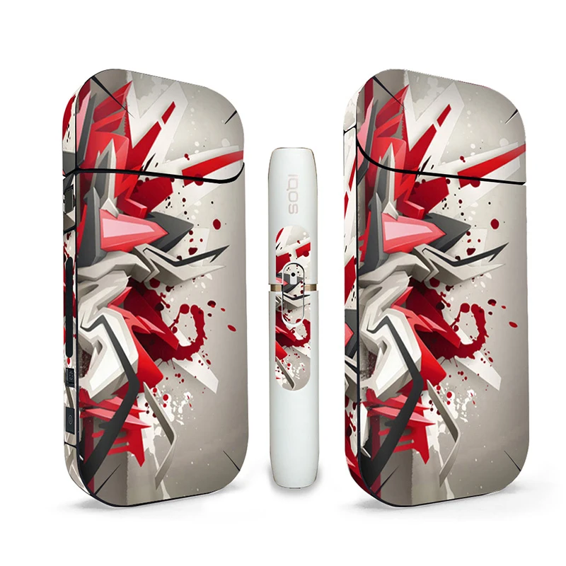 

Printing PVC Material Skin Sticker Case Sleeve Antidust Decorative Protective Cover For IQOS 2.4/2.4 Plus