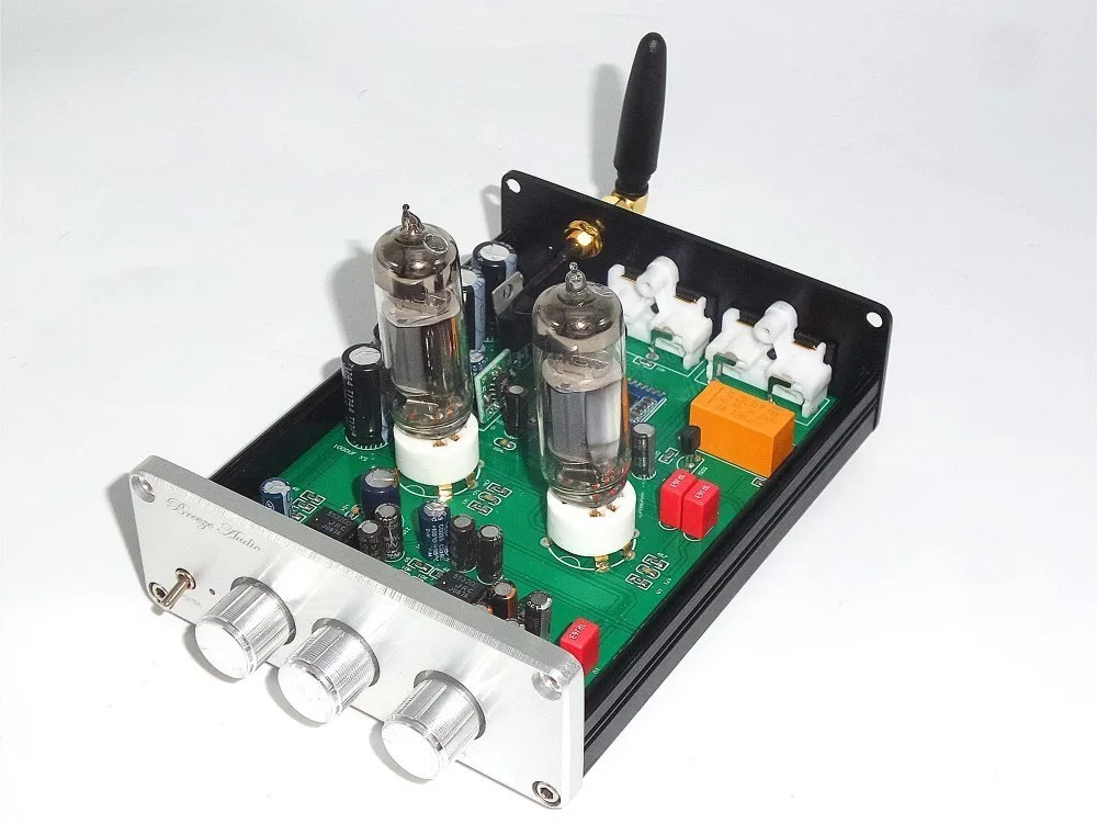 Трубчатый усилитель 6J5 HiFi с Bluetooth 4 2/5 0 + PCM5102 стерео трубчатый предусилитель
