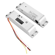 Электрический дверной замок система контроля доступа 1000 кг одна дверь DC 12 В Электрический магнитный замок электромагнитный замок