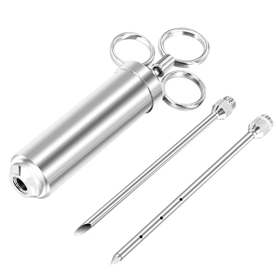 

Frying Syringe Marinating Syrup 60 ml with 2 Needles for Beef, Chicken, Pastry with Maramade Marinade