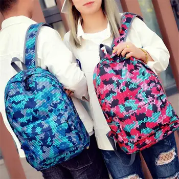

Fashion Unisex Waterproof Backpack Preppy Style Letter Print Students School Bag For Teenage Girls Boys Rucksack mochila