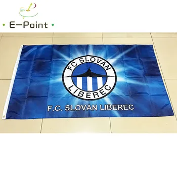 

Czech Republic FC Slovan Liberec 3ft*5ft (90*150cm) Size Christmas Decorations for Home Flag Banner Gifts