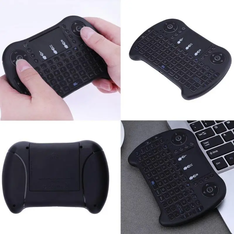 

2.4GHZ Mini Backlight Gaming Wireless Keyboard Fly Air Mouse Backlit Touch Pad Handheld For Windows7/8/10 Android MAC TV Boxes