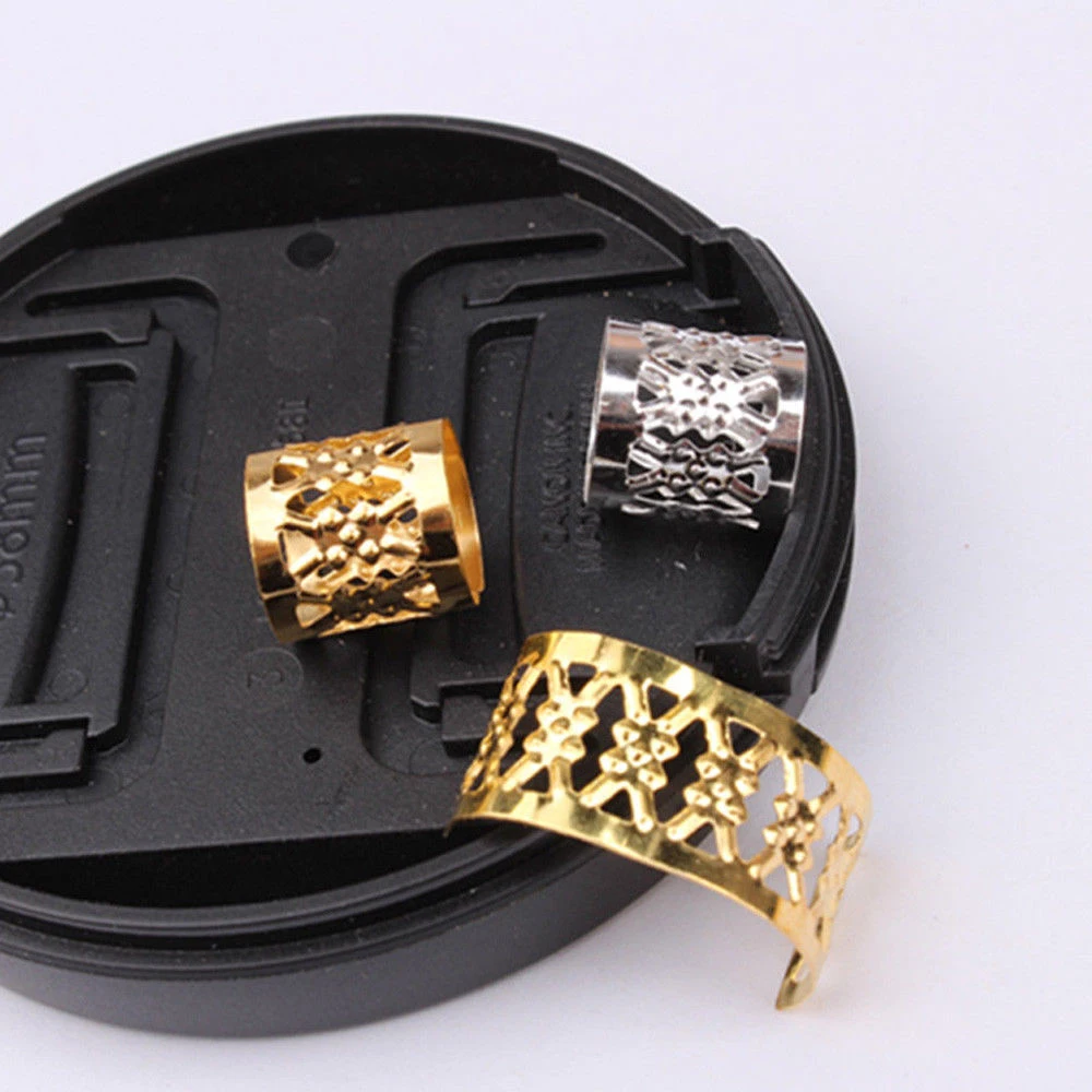 100Pcs Hair Decor Extension Braids Cuff Hole Dreadlocks Dread Beads Rings Clips Pins Adjustable Tube Set Hair Connectors 100Pcs Hair Decor Extension Braids Cuff Hole Dreadlocks Dread Beads Rings Clips Pins Adjustable Tube Set Hair Connectors