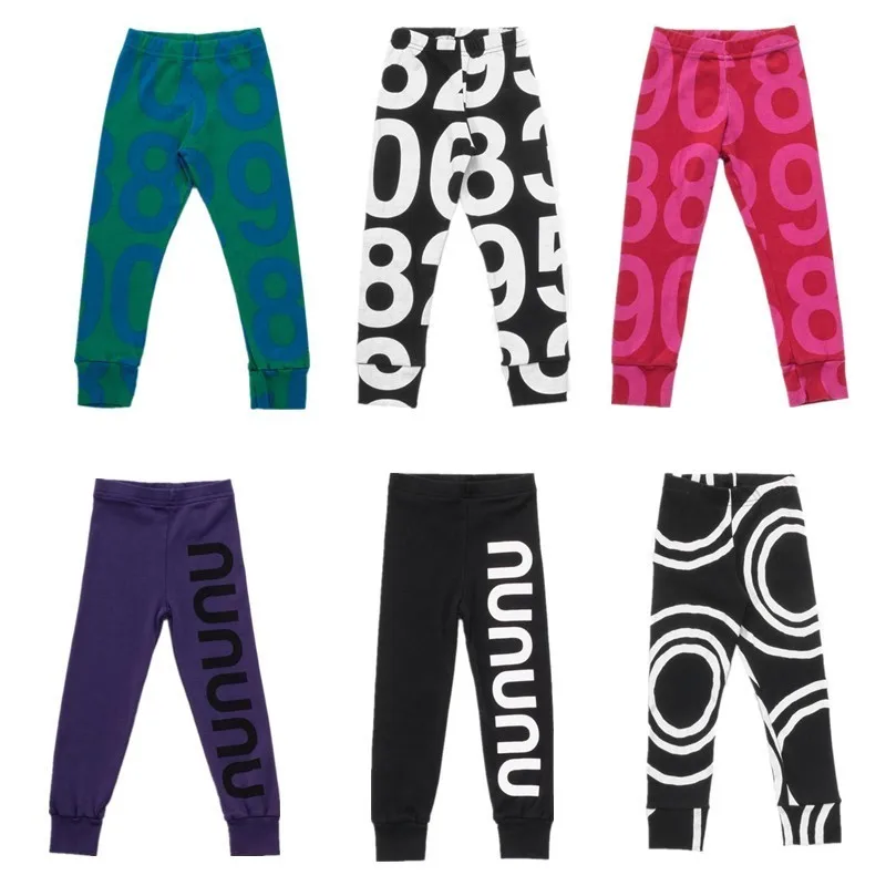 

Kids Pants 2019 Spring Summer Nunu Brand Boys Girls Trousers Baby Children Cotton New Clothes Outwear