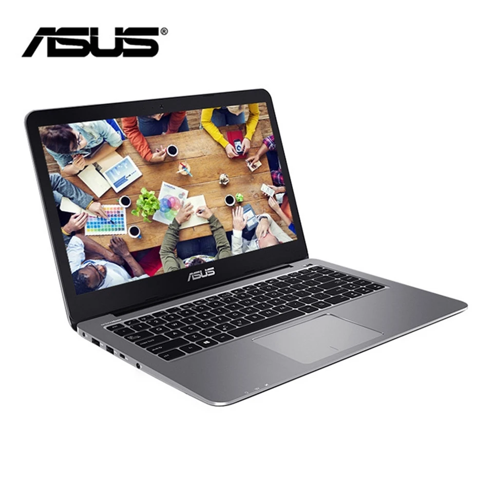 Ноутбук ASUS 14,0 дюймов Intel Pentium N4200 Четырехъядерный 4G DDR3 128G eMMC серебристо-серый ноутбук Windows10 1920x1080(FHD