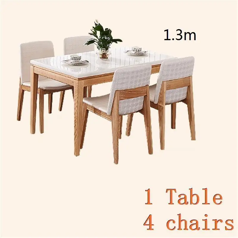 Marmol Tafel Set Kitchen Tisch Sala Escrivaninha Yemek Masasi Retro Wood De Jantar Bureau Tablo Mesa Comedor Dining Room Table