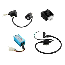 Гоночная катушка зажигания CDI Регулятор выпрямителя соленоидное реле 50 90 110cc ATV Quad