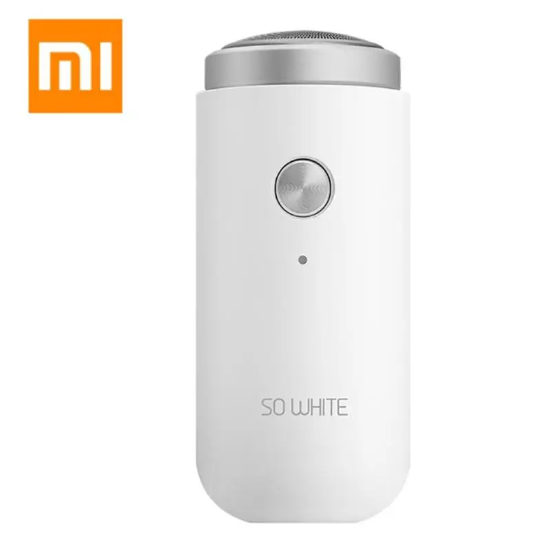 Xiaomi SO WHITE электробритва ED1 Mini USB триммер с аккумулятором Мужская водонепроницаемая бритвенная машина от Youpin